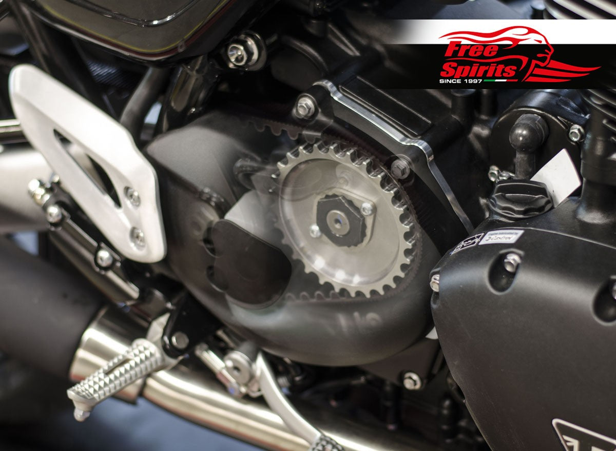 Free Spirits Belt Drive Conversion - Triumph Speed Twin, Thruxton R / 1200
