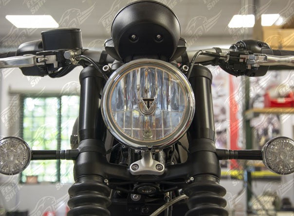 Free Spirits Upper Fork Covers - Triumph Bobber