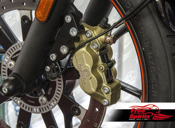 Free Spirits Brembo Front Brake Upgrade with Rotor - Street Twin, Street Cup