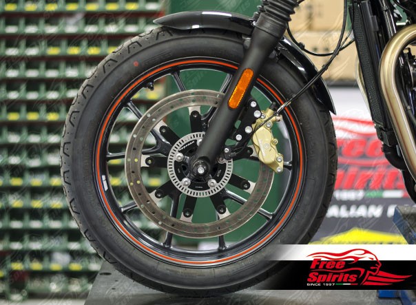 Free Spirits Brembo Front Brake Upgrade with Rotor - Street Twin, Street Cup