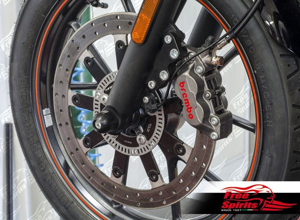 Free Spirits Brembo Front Brake Upgrade with Rotor - Street Twin, Street Cup
