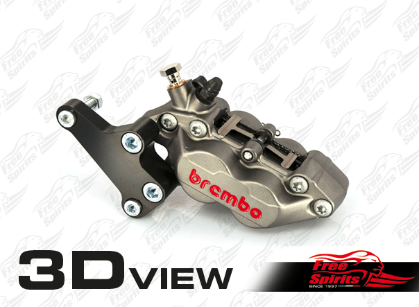 Free Spirits Brembo Front Caliper Upgrade - Street Cup