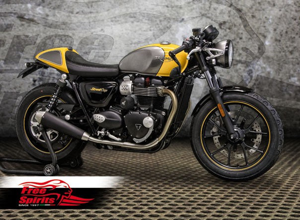 Free Spirits High Flow Air Intake Kit for Triumph Street Twin, T100 and Street Cup