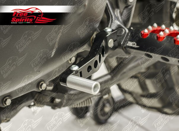 Free Spirits Folding Brake and Shift Levers - Triumph Scrambler 2006-2016
