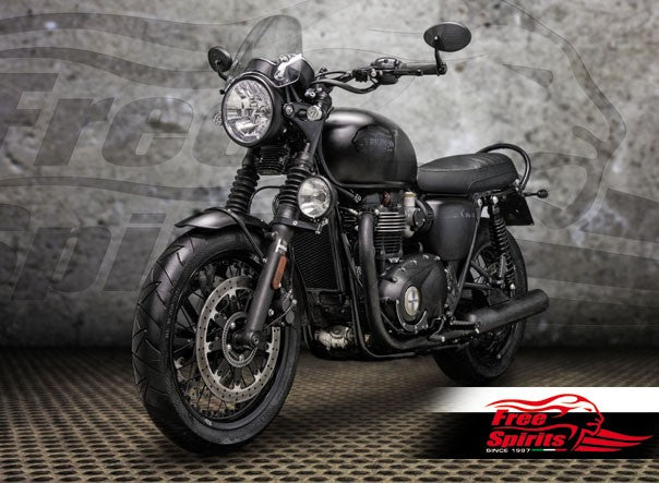 Free Spirits Low Mount Spot Light for T100, T120, Street Twin, Street Cup, Street Scrambler