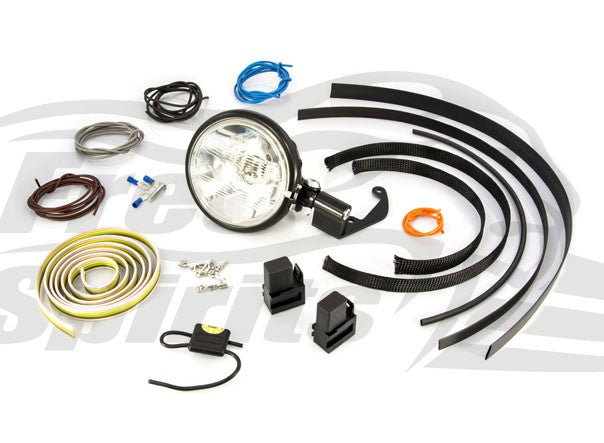 Free Spirits Low Mount Spot Light for Triumph Bobber