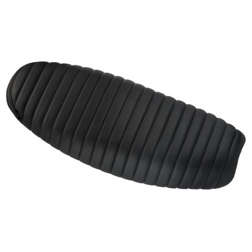 Motone The Viper- Low Profile Skinny Ribbed Seat - Black - 2016+ Triumph Classics