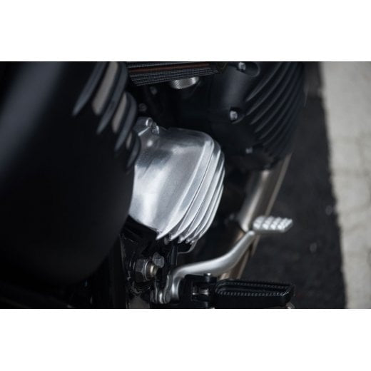 Motone Streamliner Sprocket Cover - Brushed