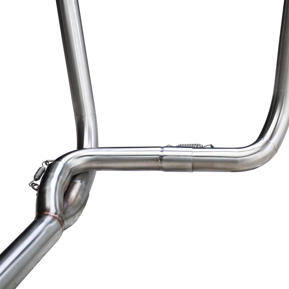 British Customs 2:1 GP Exhaust System - Triumph Thruxton R / 1200 and Speed Twin