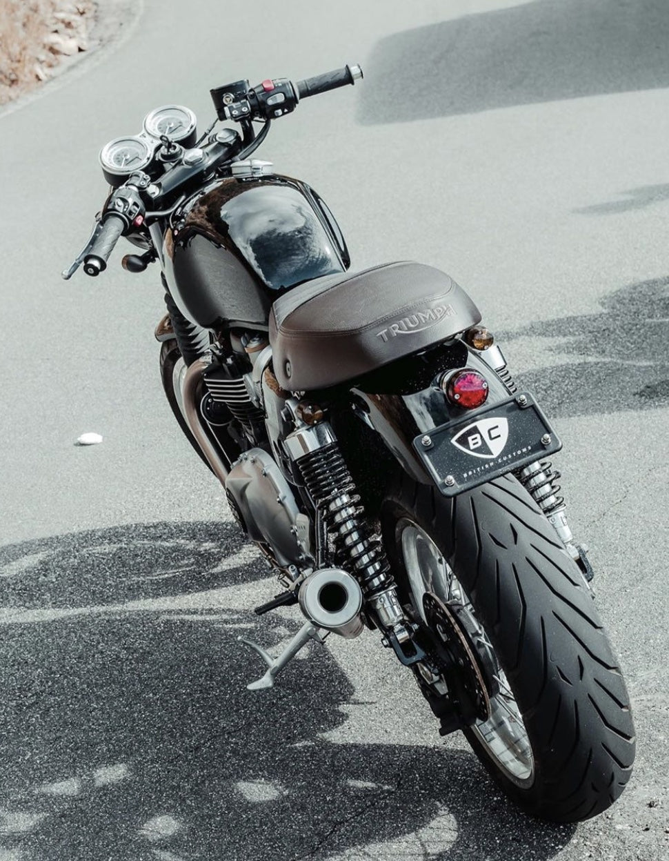 British Customs 2:1 GP Exhaust System - Triumph Thruxton R / 1200 and Speed Twin