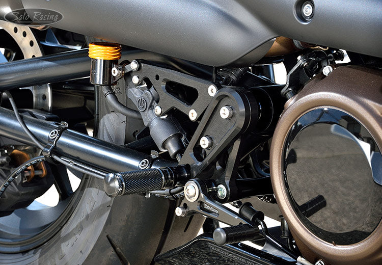 Sato Racing Rearsets - 2022+ Harley Davidson Sportster S