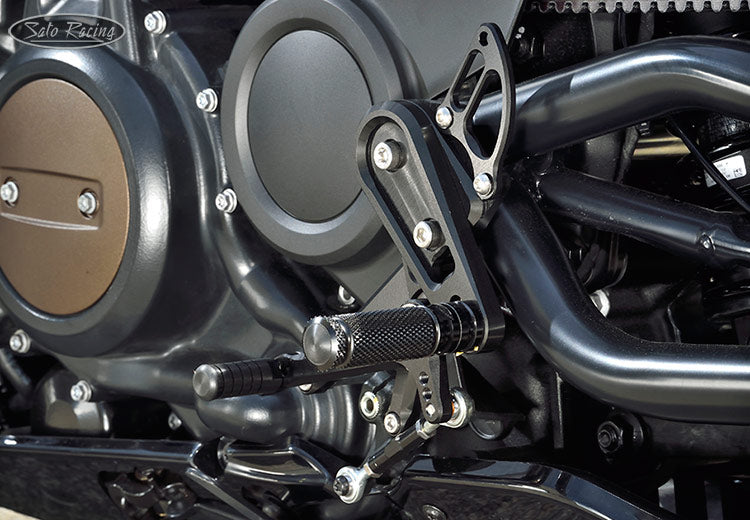Sato Racing Rearsets - 2022+ Harley Davidson Sportster S