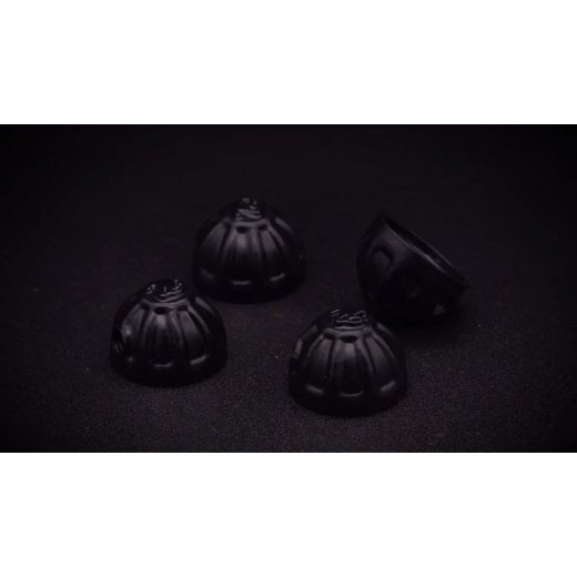 Motone Head Bolt Covers / Stud Knuckles - Black