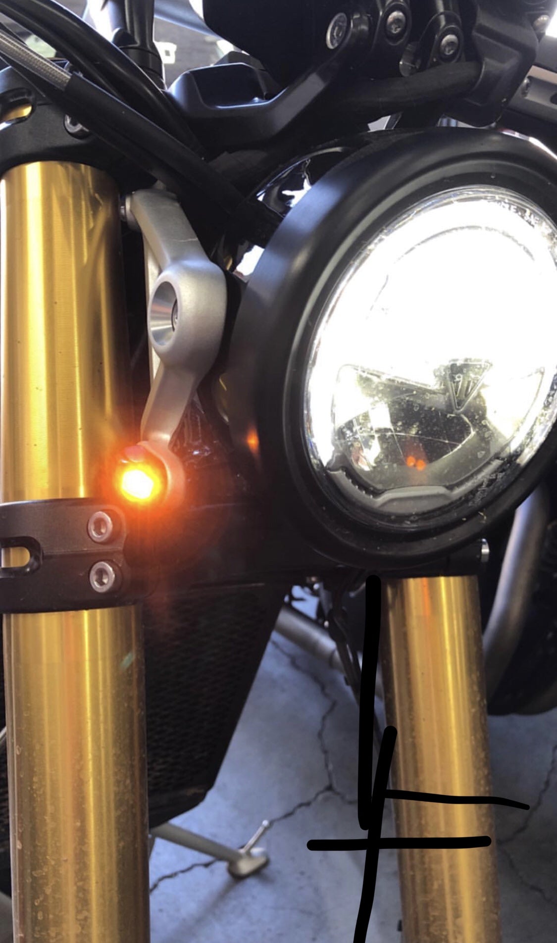 Analog Motor Goods LED Signal Pod Turn Signals - 2016+ Triumph Classics