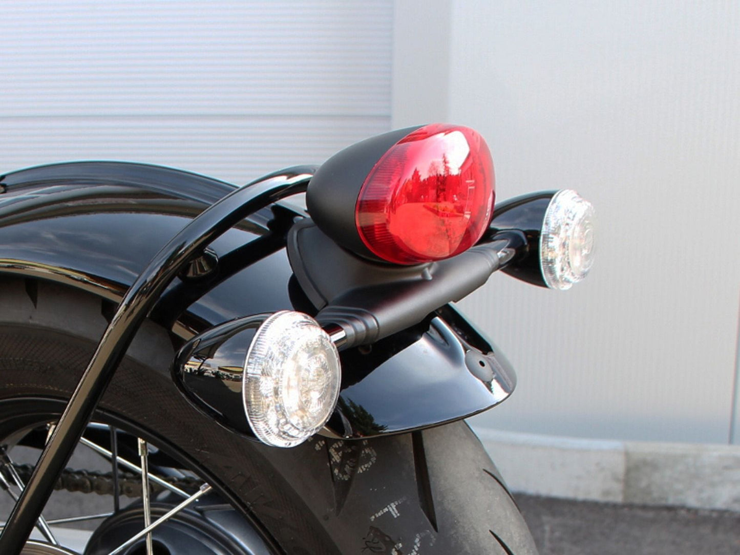 Wunderkind Taillight Bracket - Triumph Bobber / Bobber Black