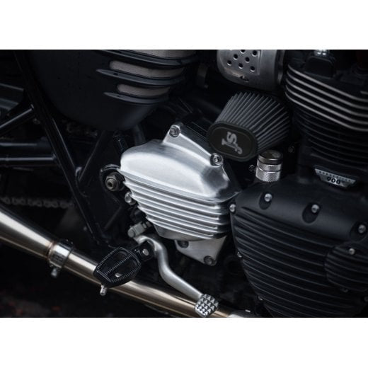 Motone Streamliner Sprocket Cover - Brushed