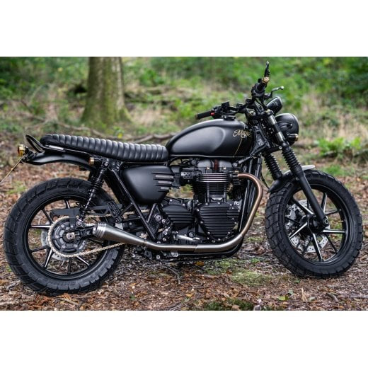 Motone The Love Handle - Passenger Grab Rail - Street Twin/Street Scrambler/T100/T120 - Black