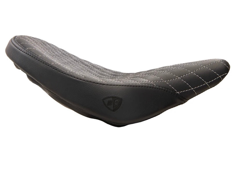 British Customs DIAMOND STITCH GEL SEAT FOR BONNEVILLE BOBBER