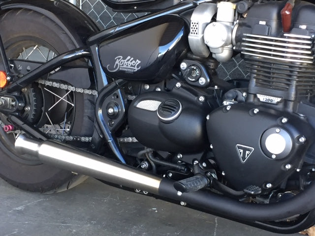 Cone Engineering Bullet Muffler Triumph Bobber / Bobber Black