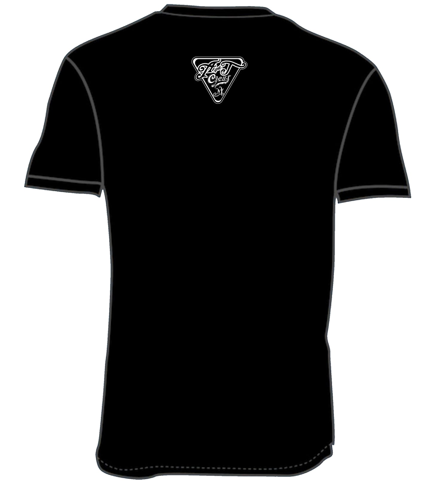 A&J Cycles “R” T-Shirt - Front Graphic
