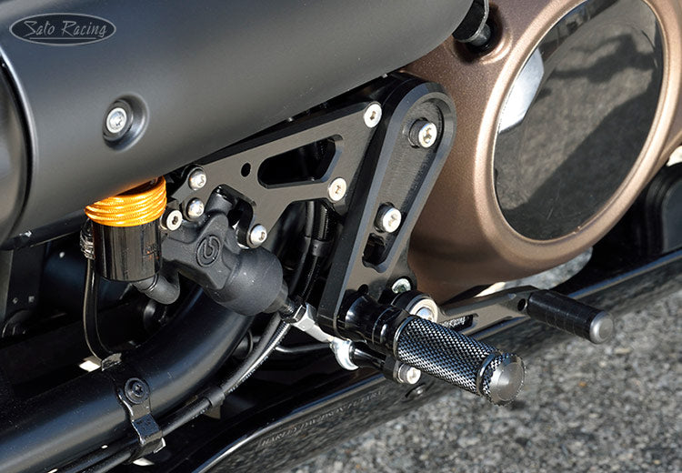 Sato Racing Rearsets - 2022+ Harley Davidson Sportster S