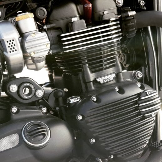 Motone Throttle Body Side Covers - Ribbed - Raw Finish
