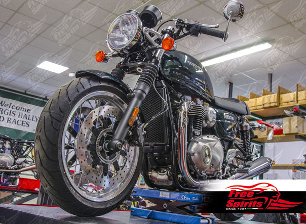 Free Spirits 340MM Floating Rotor Upgrade Kit - 2016-2020 Triumph Bonneville T120 / Thruxton 1200 Standard