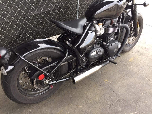 Cone Engineering Bullet Muffler Triumph Bobber / Bobber Black