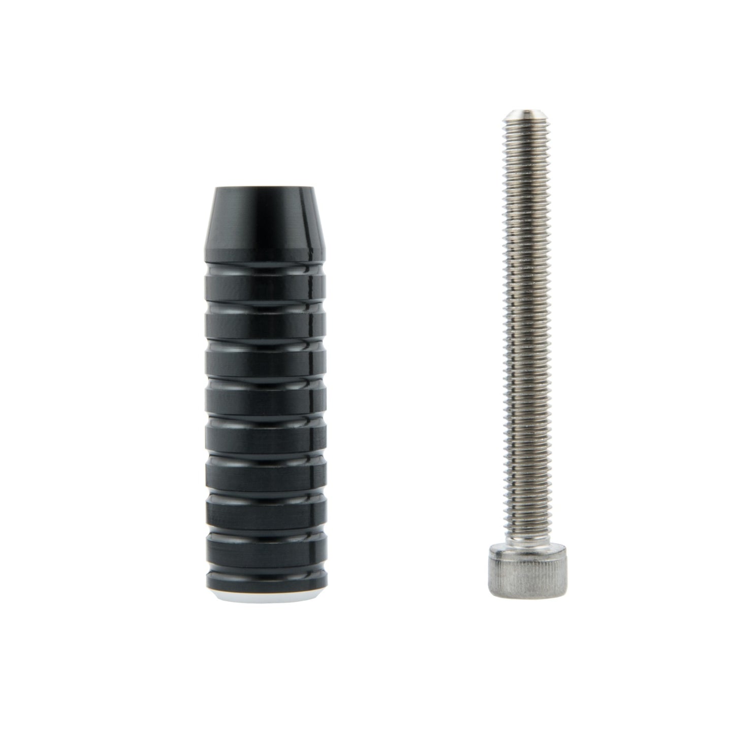 Motone Extended Shift Peg - Ribbed - Black - 2001+ Triumph Classics