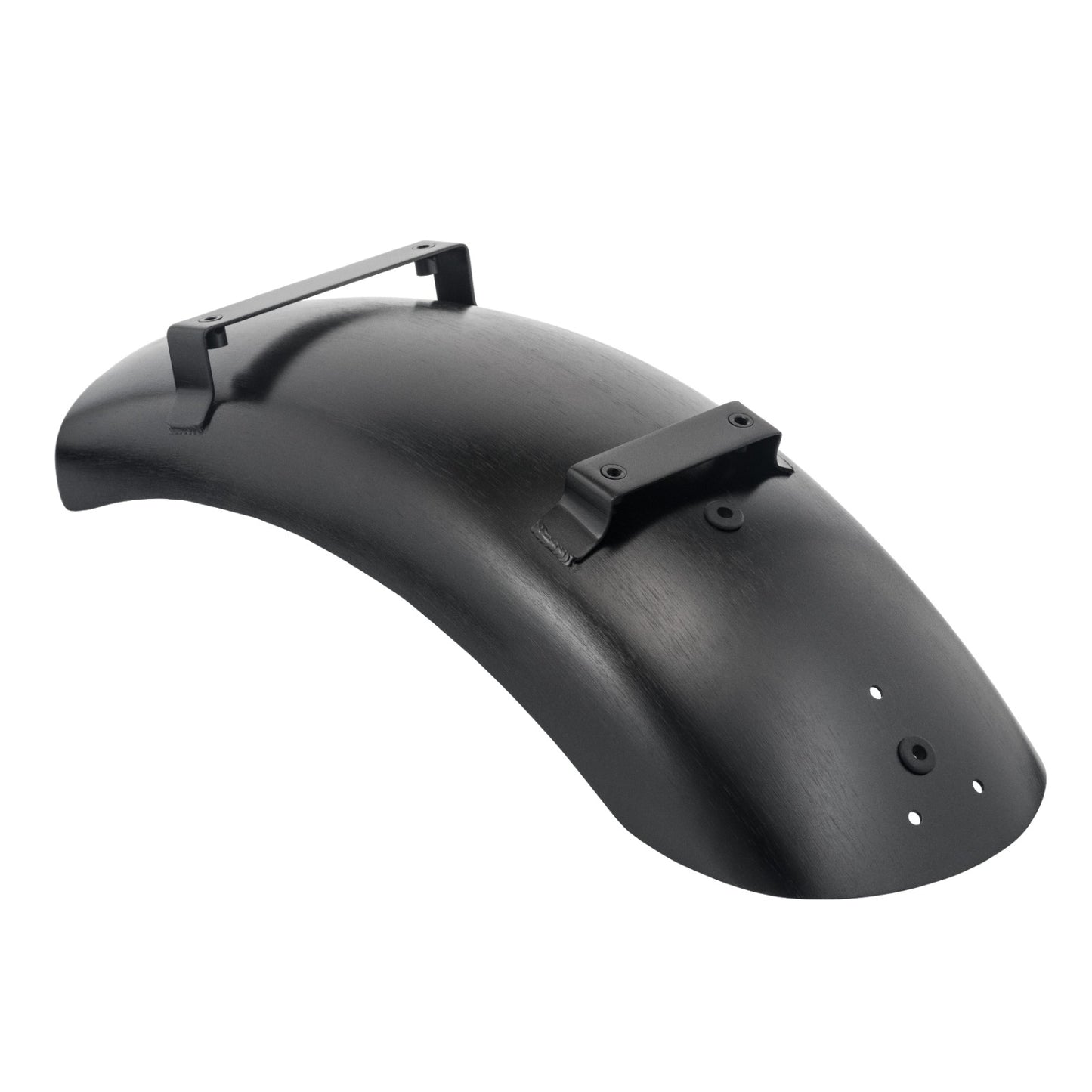 Motone Shorty Rear Fender - Black Anodized - Predrilled - Triumph Street Twin, Street Cup, Street Scrambler, T100, T120