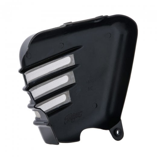 Motone Ribbed Side Covers - 2001-2015 Classics - Gloss Black