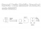 Free Spirits Cell Phone Mount for Triumph Speed Twin