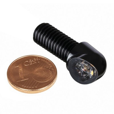 Motogadget mo.blaze Tens4 LED Turn Signals - Amber / Clear Running light- Pair - For Harley Davidson Models