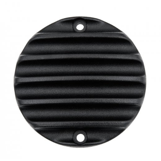 Motone Customs Ribbed Clutch Cover - Black