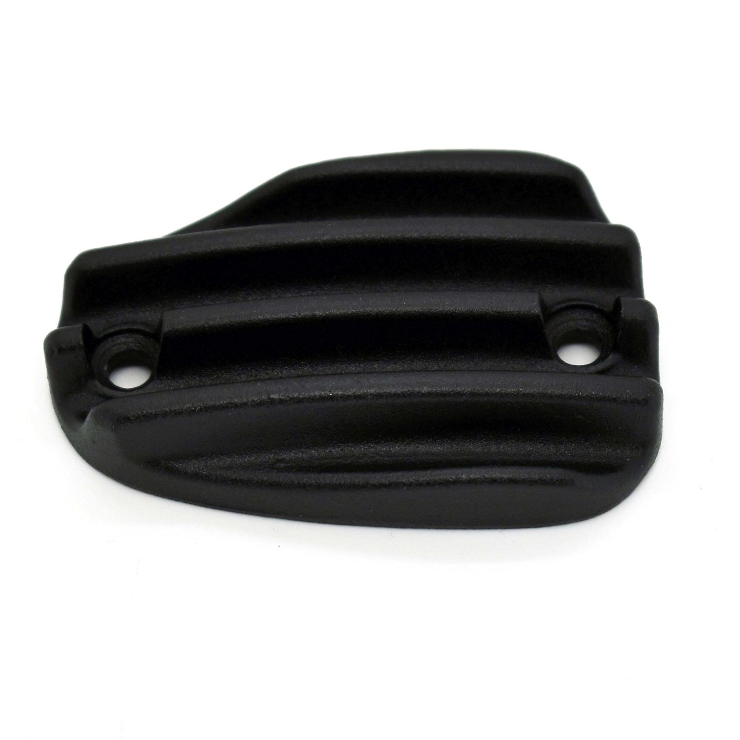 Motone Cast Brake Fluid Reservoir Master Cylinder Cap - Finned - Black - Triumph Classics