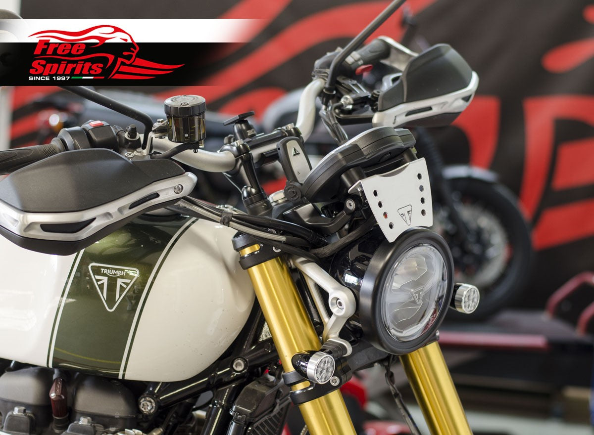 Free Spirits TFT Dash Shield / Cover - Triumph Scrambler 1200 XE/XC