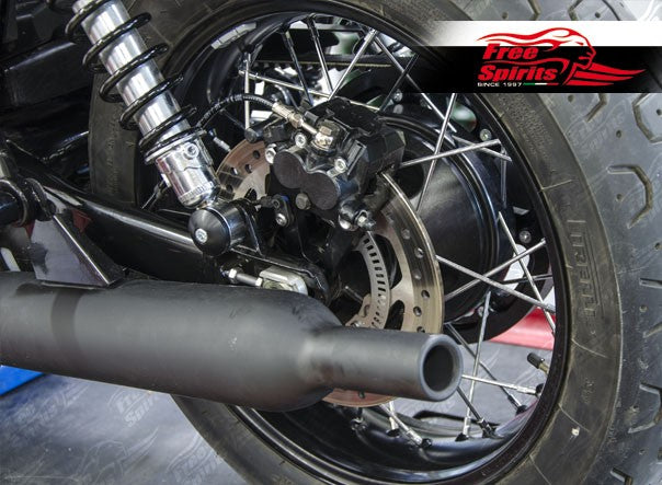 Free Spirits Rear Caliper Relocation kit - 2016+ Triumph Classics
