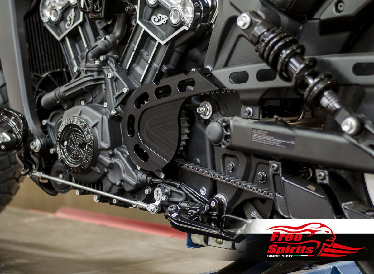 Free Spirts Billet Front Sprocket Cover - Indian Scout / Bobber