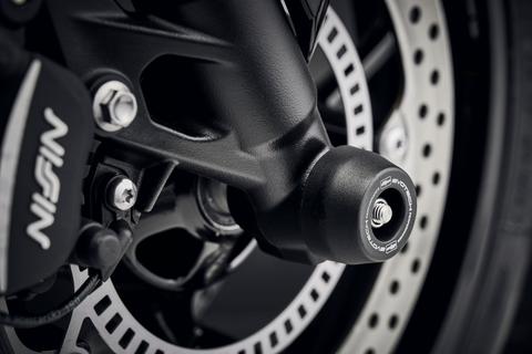 Evotech Performance Front Spindle Bobbins - Triumph Trident 660