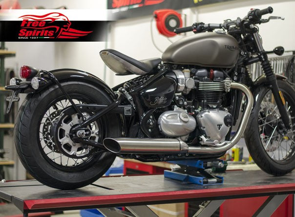 Free Spirits Belt Drive Conversion - Triumph Bobber, Bobber Black and Speedmaster