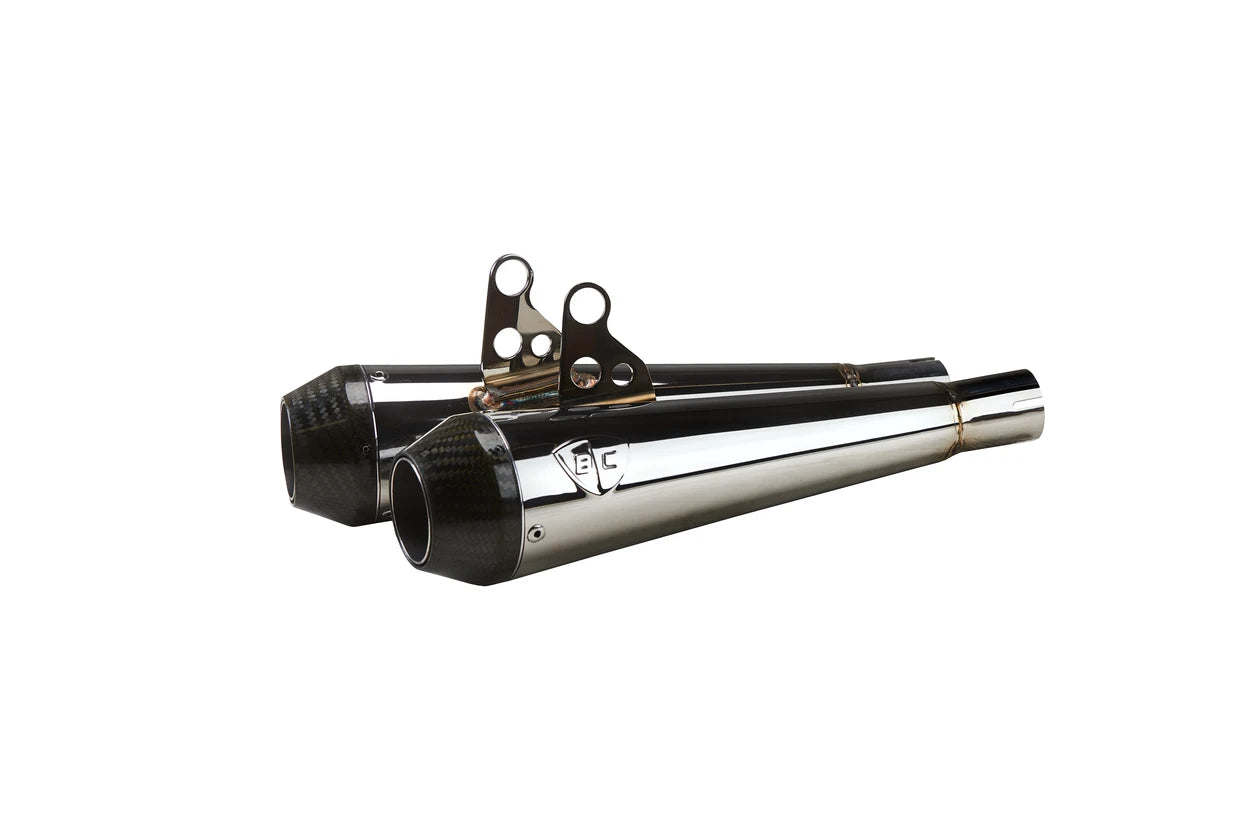 British Customs Predator Pro 3.5” with Carbon End Cap - 2016+ Triumph Bonneville T100 / T120