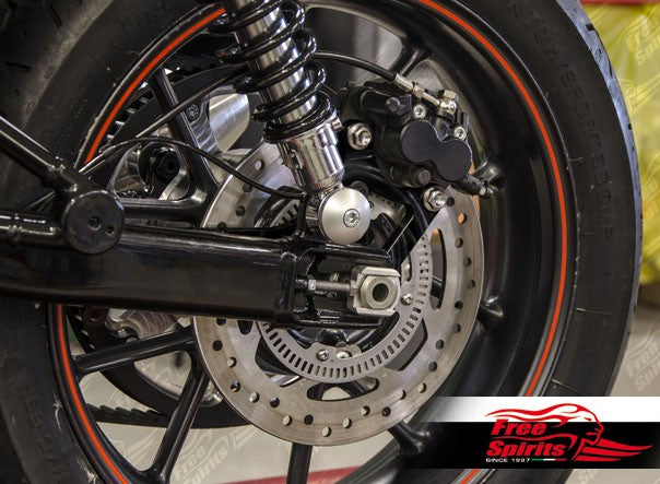Free Spirits Rear Caliper Relocation kit - 2016+ Triumph Classics