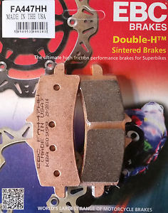 EBC Sintered HH Brake Pads - FA447HH - Front - 2016+ Triumph Thruxton R / RS, Scrambler 1200 XE / XC, 2021+ Speed Twin