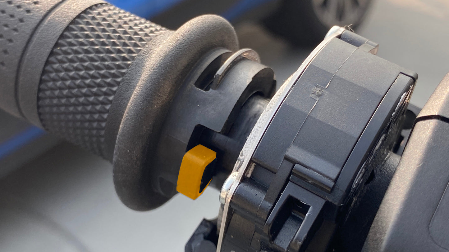 Triumph Throttle Spacers - Scrambler 1200 XE / XC, Rocket 3, Speed Triple RS, Tiger 800/900/1200