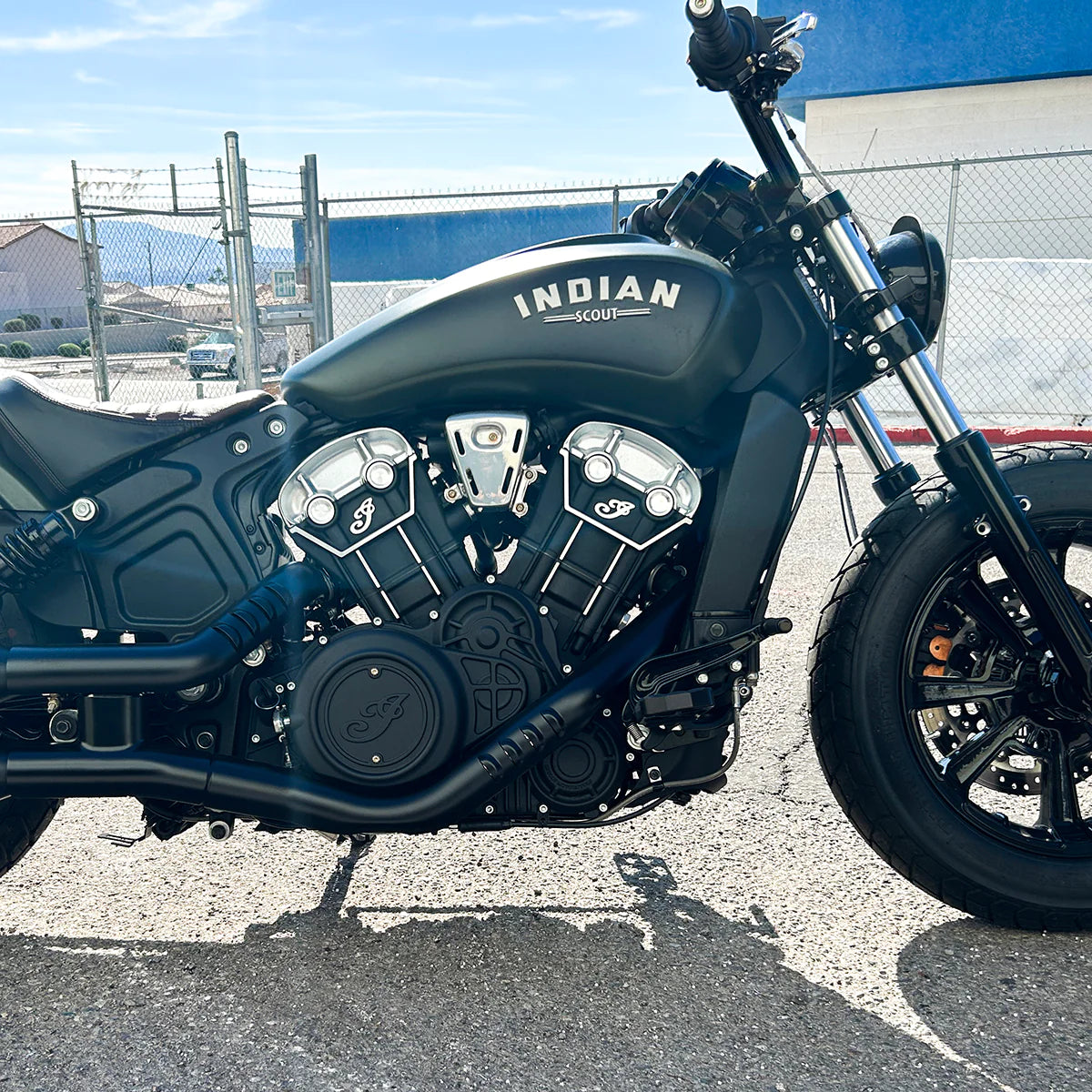 Joker Machine Forward Controls 2.5” Extension Kit - Indian Scout Bobber