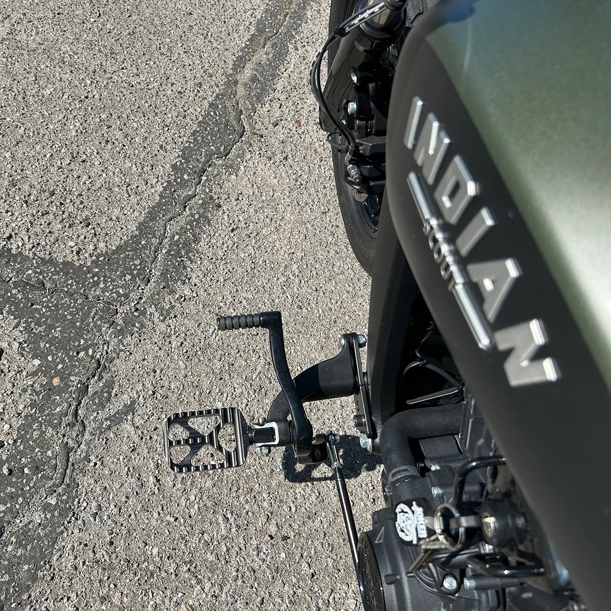 Joker Machine Forward Controls 2.5” Extension Kit - Indian Scout Bobber