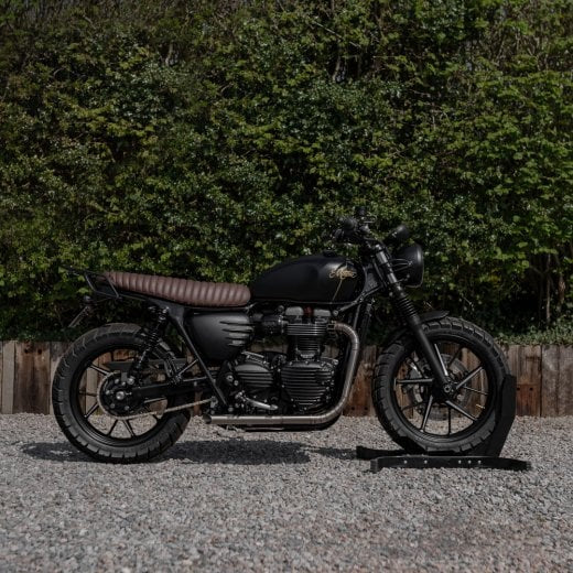 Motone Skirmish Mini Rack / Grab Rail / Street Twin, Street Scrambler, T100, T120 - Black