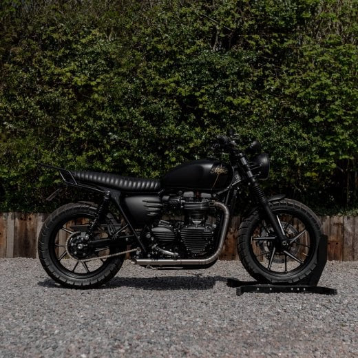 Motone GT Grand Tourer Rack - Street Twin/Street Scrambler/T100/T120 - BLACK