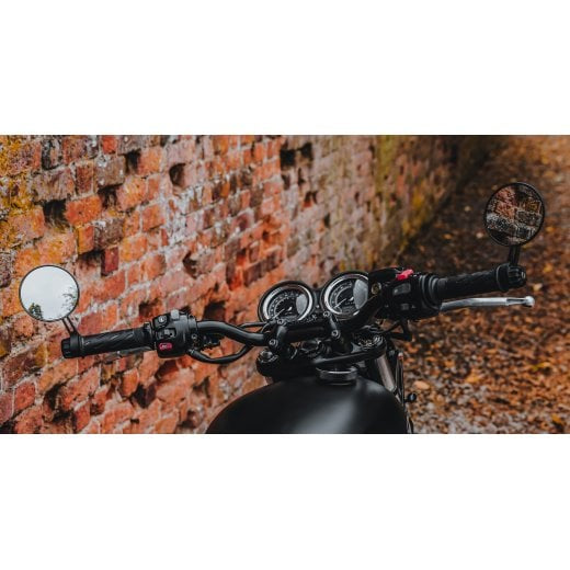 Motone The Speed Cuff - Speedo Cover - 2016+ T120/T100/Speed Twin/Thruxton - Black