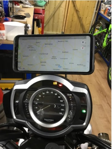 Iconic Parts GPS / Phone Mount Kit - Triumph Scrambler 1200 XE / XC